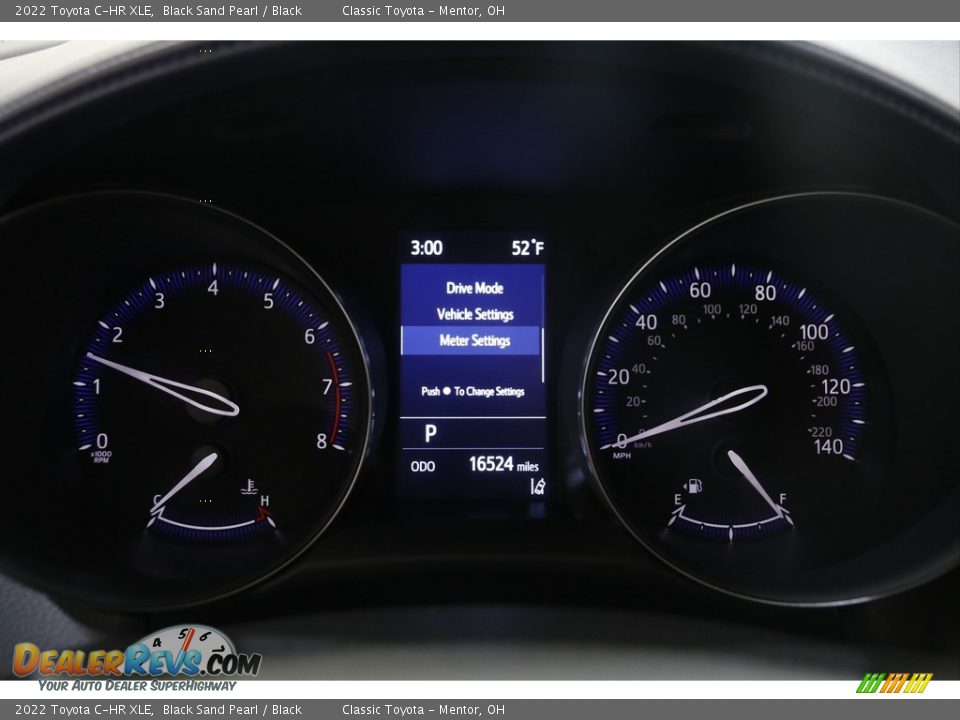 2022 Toyota C-HR XLE Black Sand Pearl / Black Photo #8