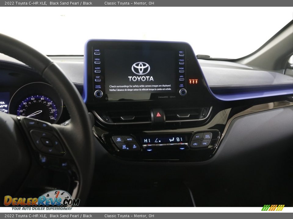 2022 Toyota C-HR XLE Black Sand Pearl / Black Photo #9