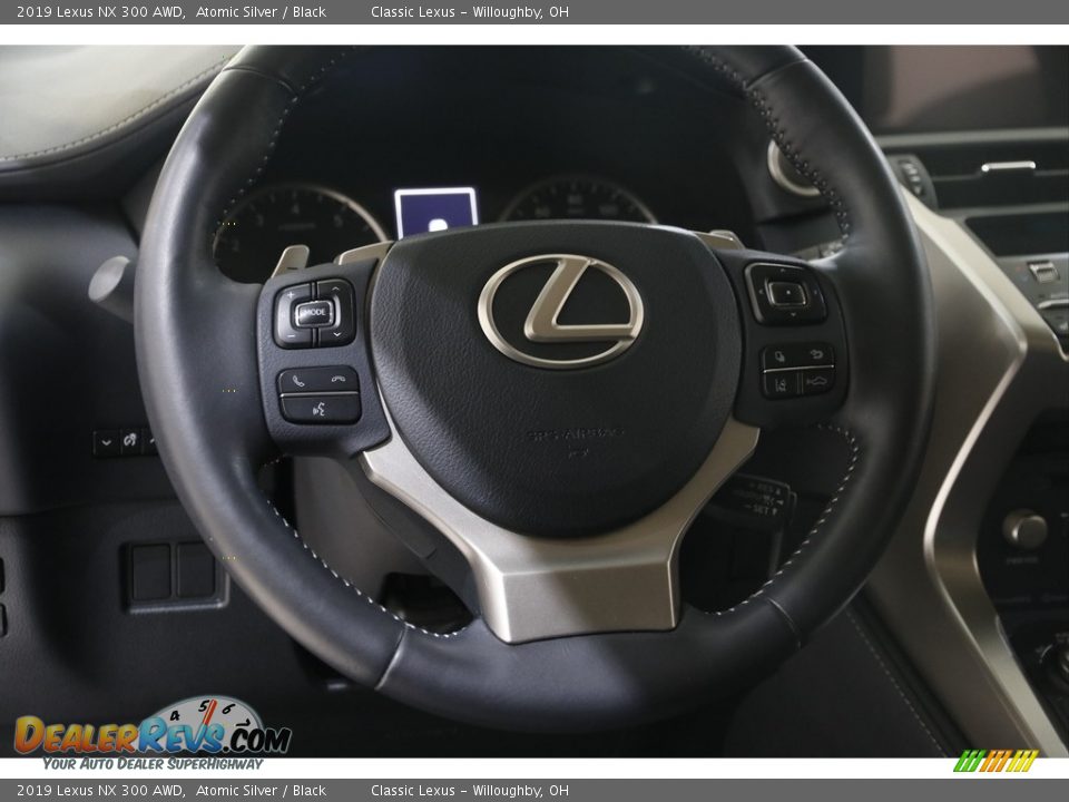 2019 Lexus NX 300 AWD Atomic Silver / Black Photo #7