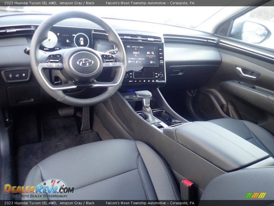 Black Interior - 2023 Hyundai Tucson SEL AWD Photo #13