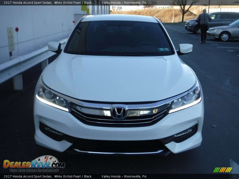 2017 Honda Accord Sport Sedan White Orchid Pearl / Black Photo #4