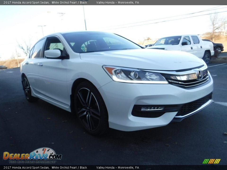 2017 Honda Accord Sport Sedan White Orchid Pearl / Black Photo #5