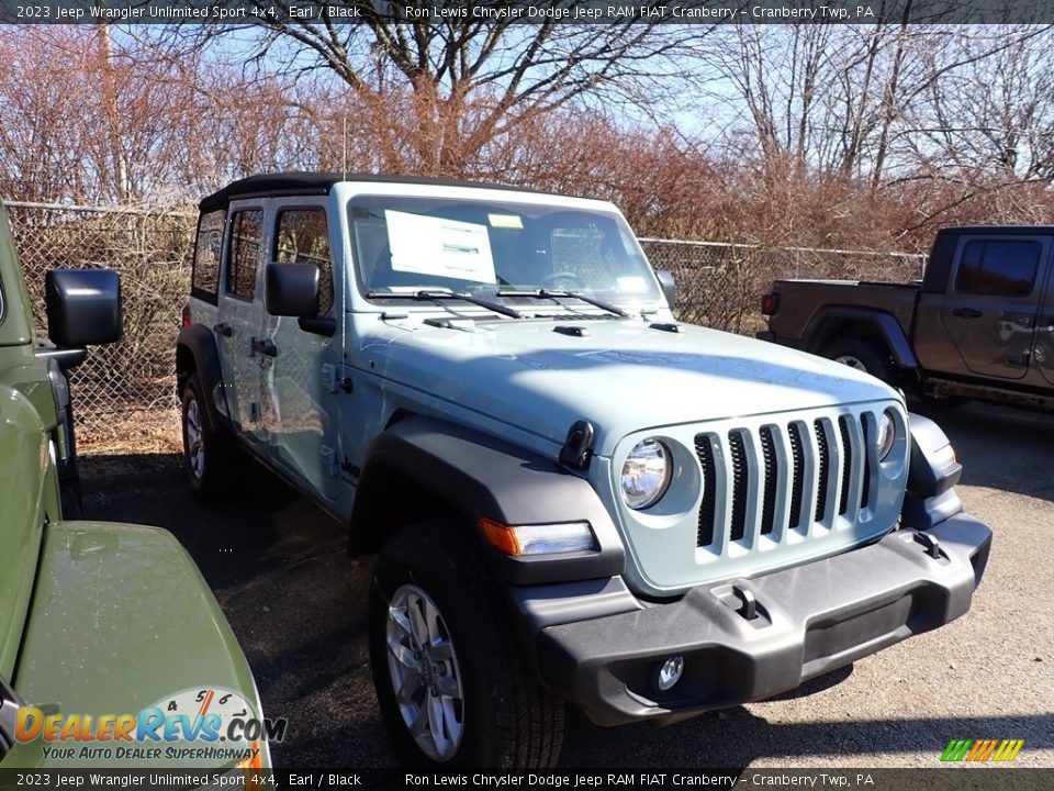 2023 Jeep Wrangler Unlimited Sport 4x4 Earl / Black Photo #4