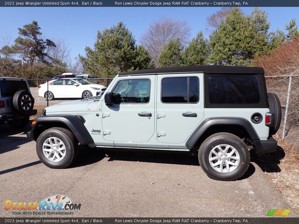 2023 Jeep Wrangler Unlimited Sport 4x4 Earl / Black Photo #5
