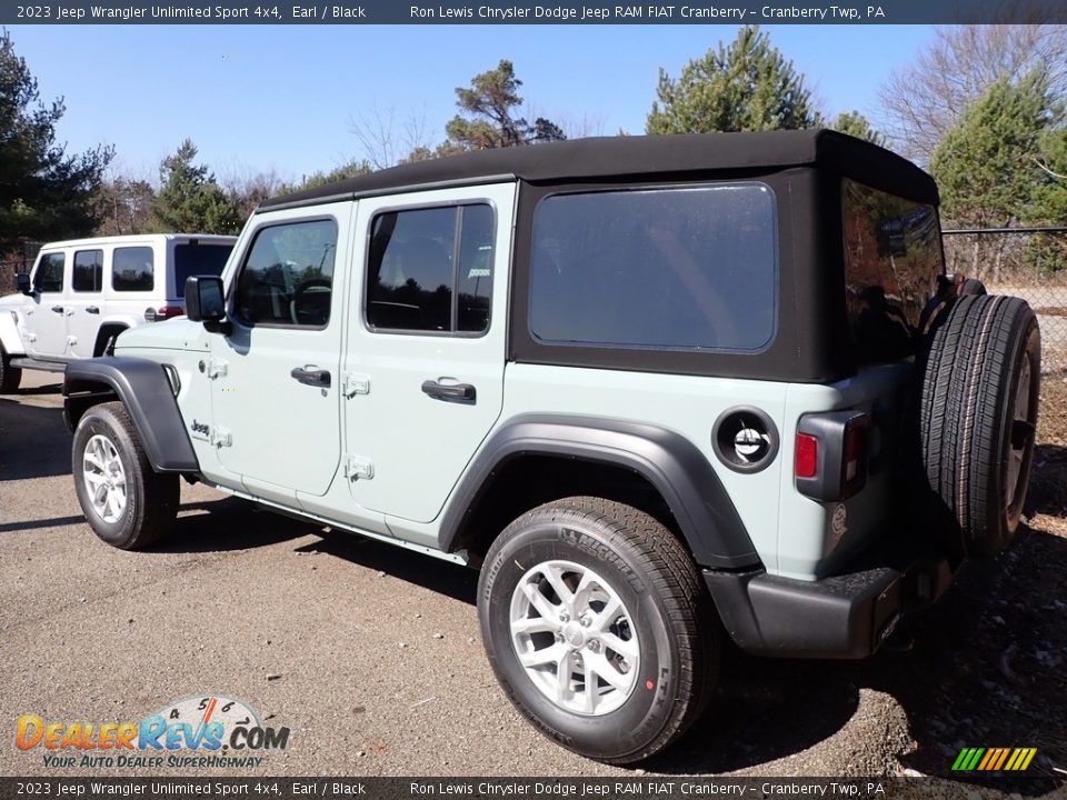 2023 Jeep Wrangler Unlimited Sport 4x4 Earl / Black Photo #6