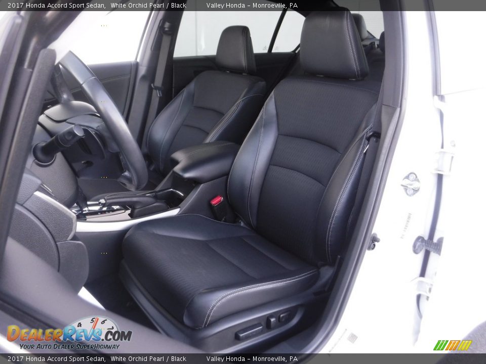 2017 Honda Accord Sport Sedan White Orchid Pearl / Black Photo #11