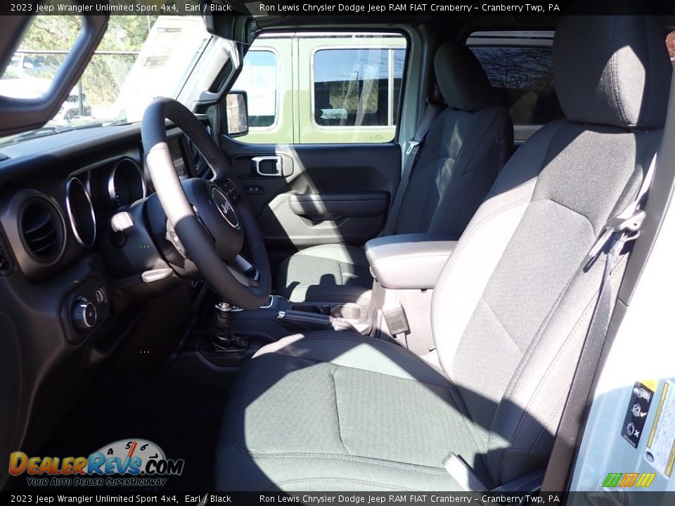 2023 Jeep Wrangler Unlimited Sport 4x4 Earl / Black Photo #10