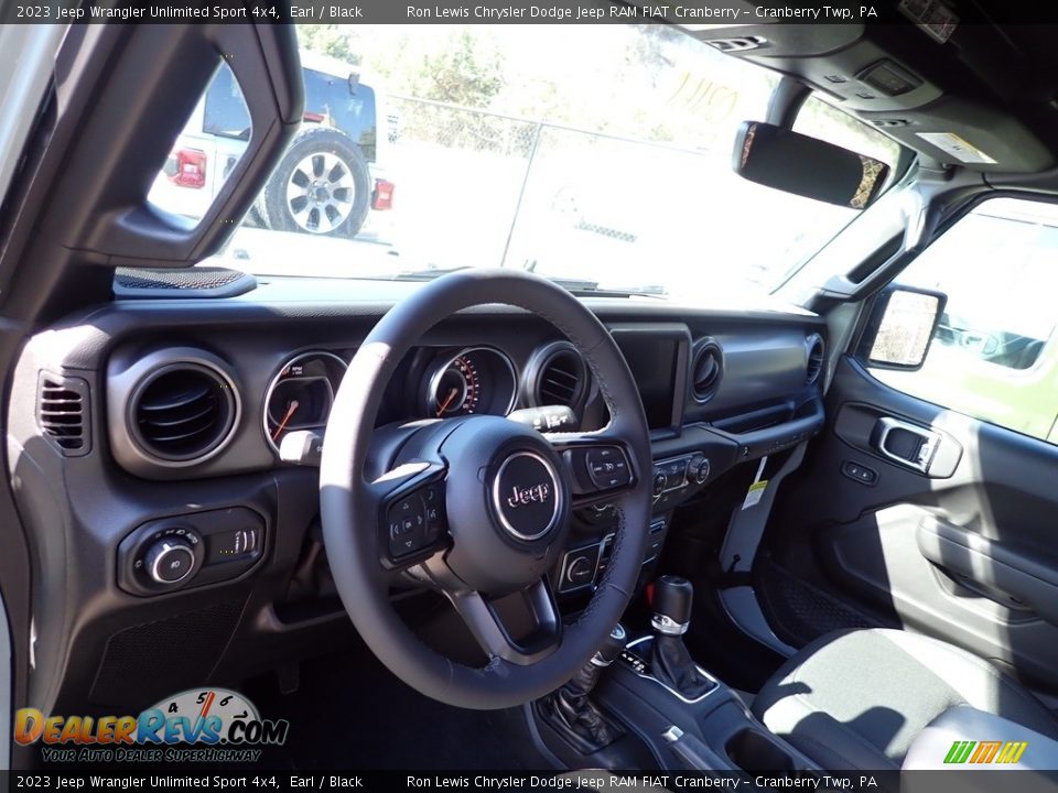 2023 Jeep Wrangler Unlimited Sport 4x4 Earl / Black Photo #11