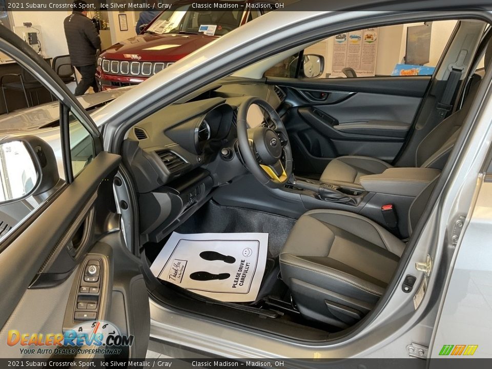 2021 Subaru Crosstrek Sport Ice Silver Metallic / Gray Photo #2