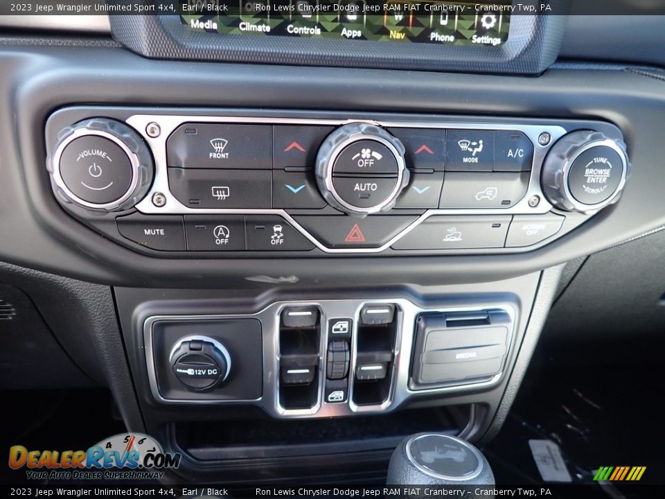 2023 Jeep Wrangler Unlimited Sport 4x4 Earl / Black Photo #16