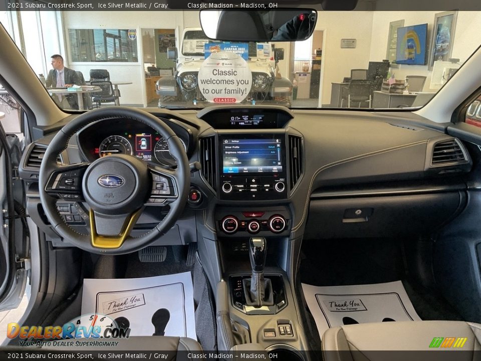 2021 Subaru Crosstrek Sport Ice Silver Metallic / Gray Photo #5