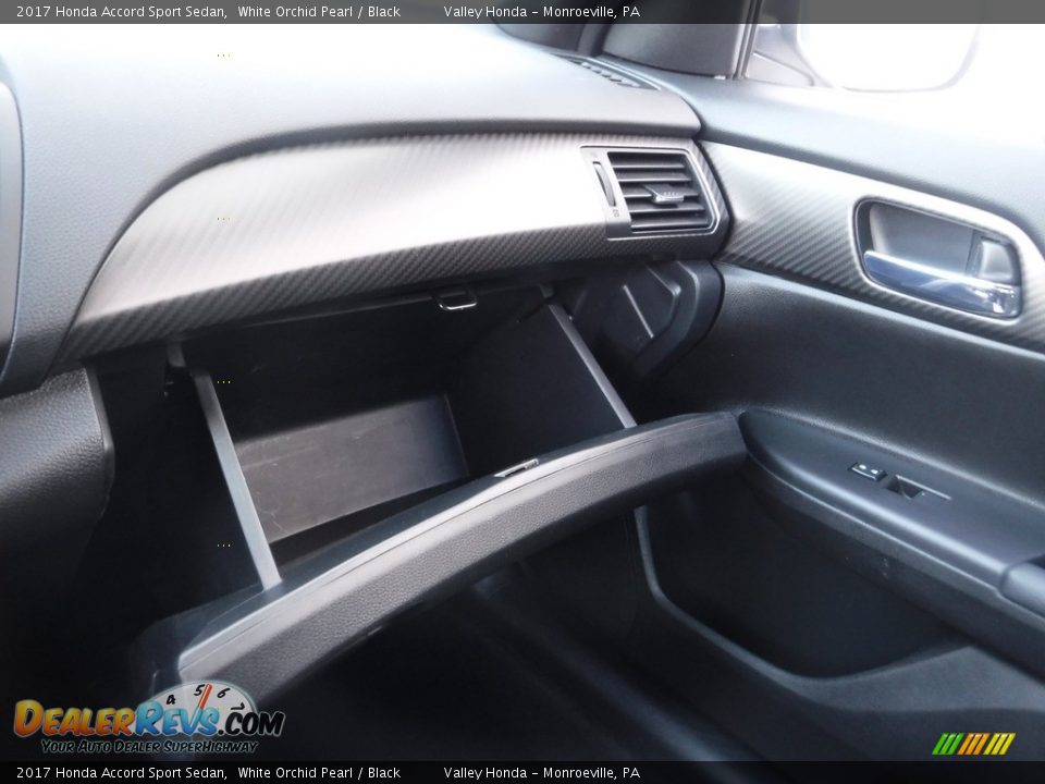 2017 Honda Accord Sport Sedan White Orchid Pearl / Black Photo #22