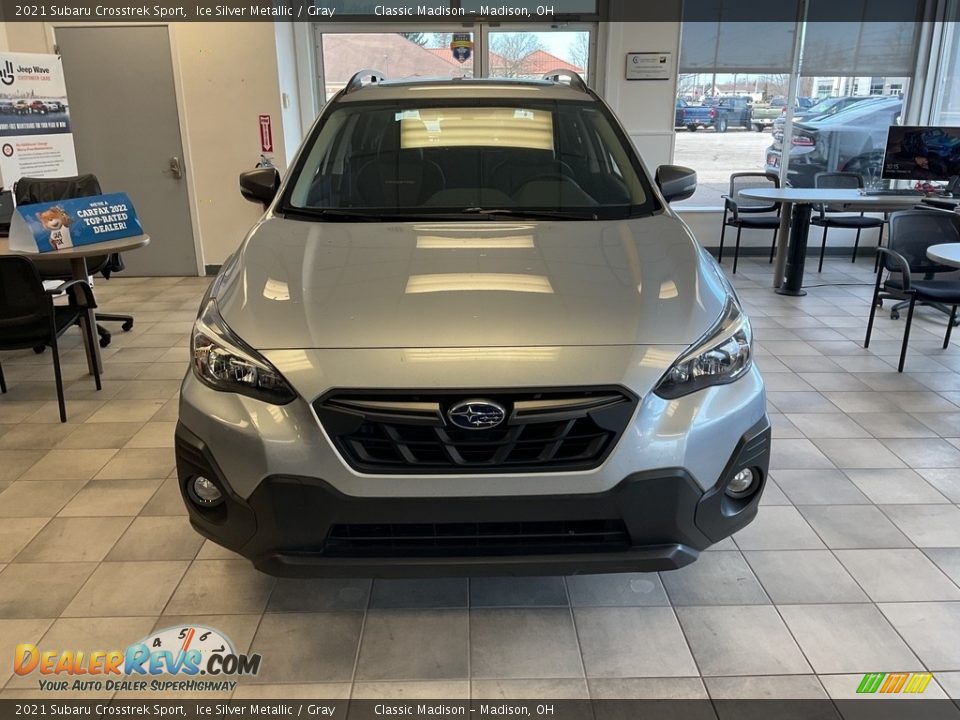 2021 Subaru Crosstrek Sport Ice Silver Metallic / Gray Photo #9