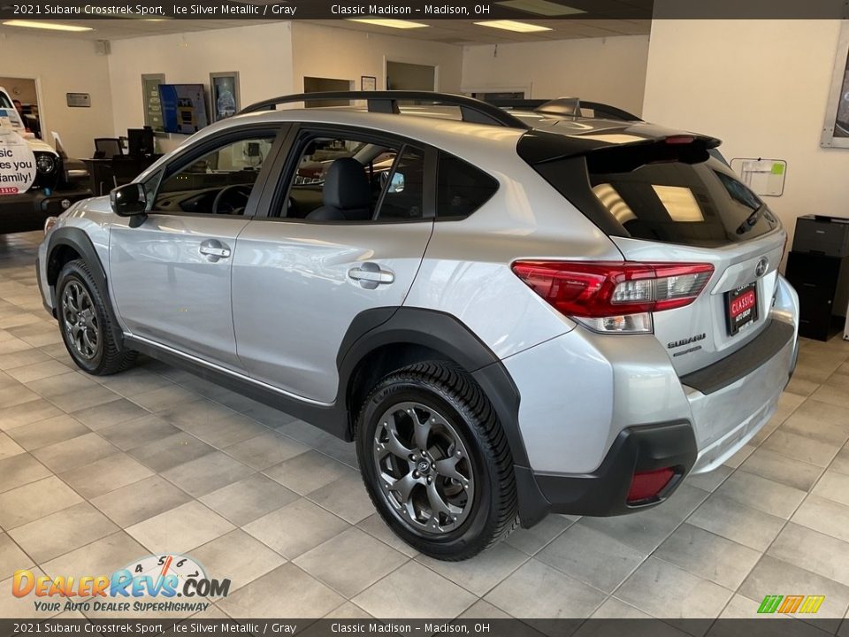 2021 Subaru Crosstrek Sport Ice Silver Metallic / Gray Photo #11