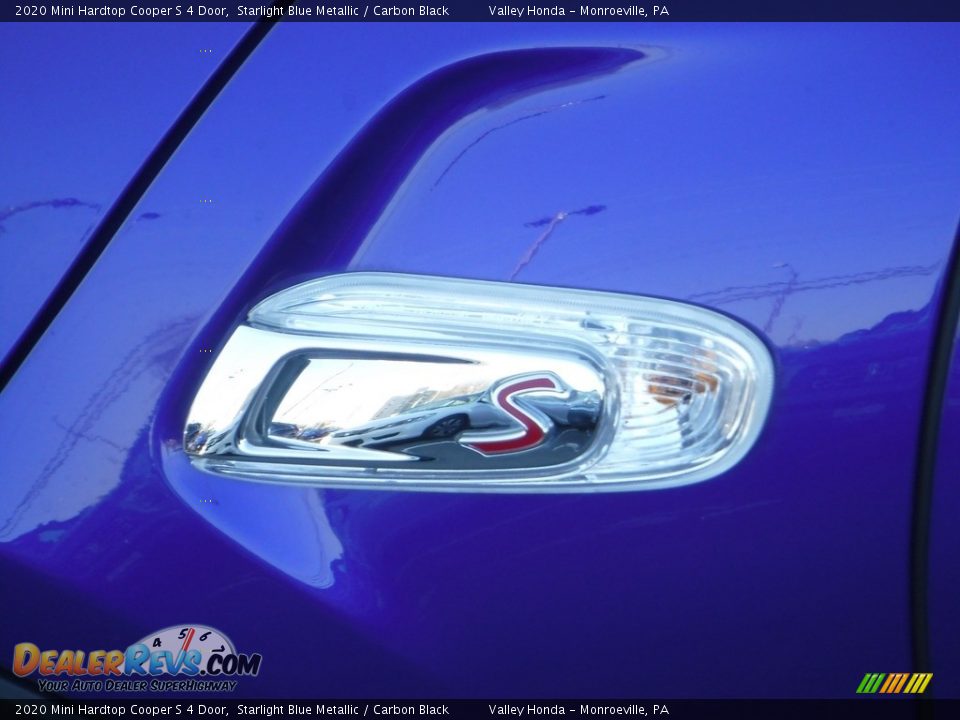 2020 Mini Hardtop Cooper S 4 Door Starlight Blue Metallic / Carbon Black Photo #4