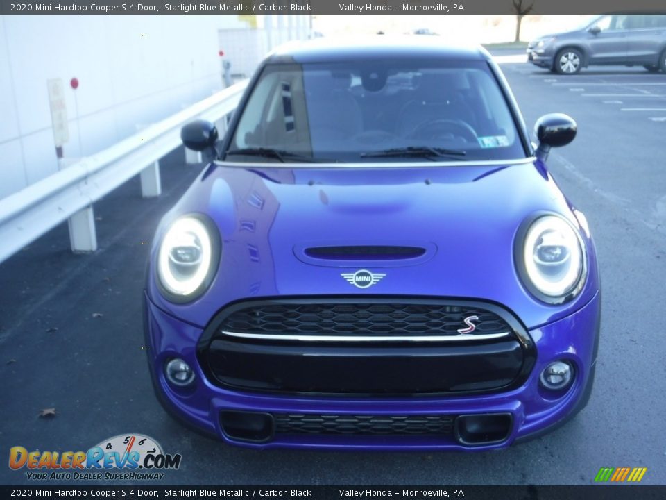 2020 Mini Hardtop Cooper S 4 Door Starlight Blue Metallic / Carbon Black Photo #5