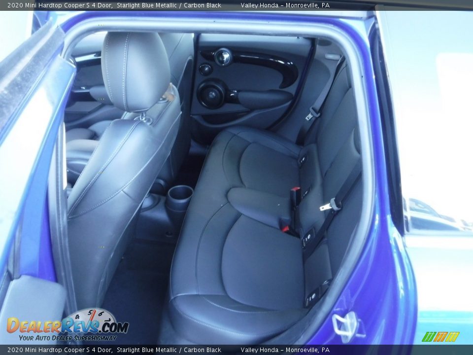 2020 Mini Hardtop Cooper S 4 Door Starlight Blue Metallic / Carbon Black Photo #25