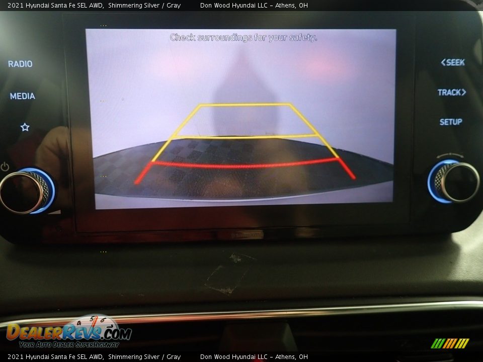 2021 Hyundai Santa Fe SEL AWD Shimmering Silver / Gray Photo #2