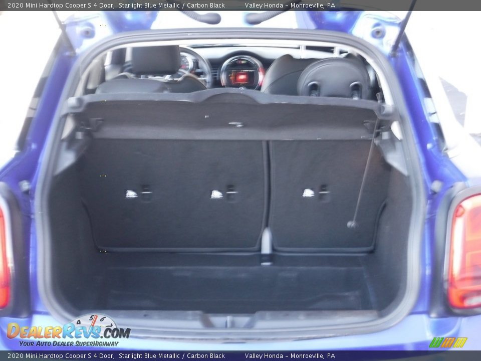 2020 Mini Hardtop Cooper S 4 Door Starlight Blue Metallic / Carbon Black Photo #26