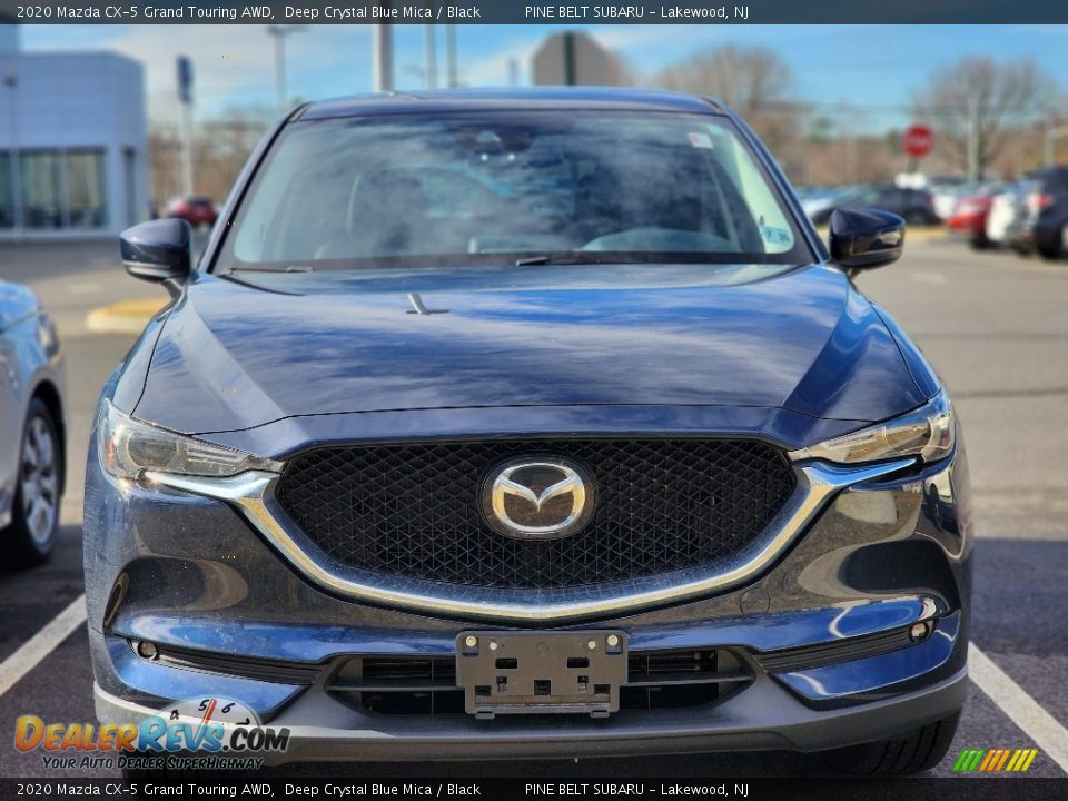 2020 Mazda CX-5 Grand Touring AWD Deep Crystal Blue Mica / Black Photo #2