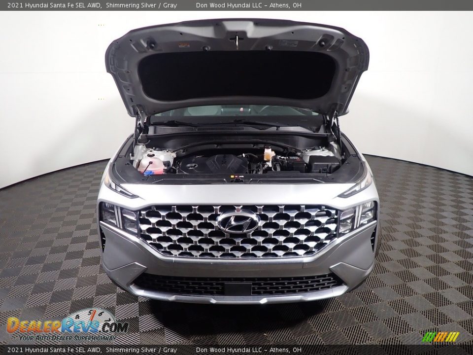 2021 Hyundai Santa Fe SEL AWD Shimmering Silver / Gray Photo #6