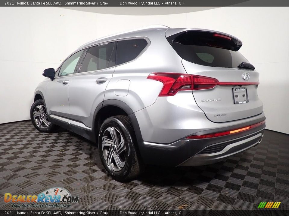 2021 Hyundai Santa Fe SEL AWD Shimmering Silver / Gray Photo #11