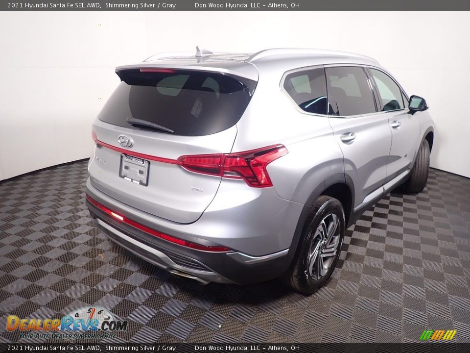2021 Hyundai Santa Fe SEL AWD Shimmering Silver / Gray Photo #17