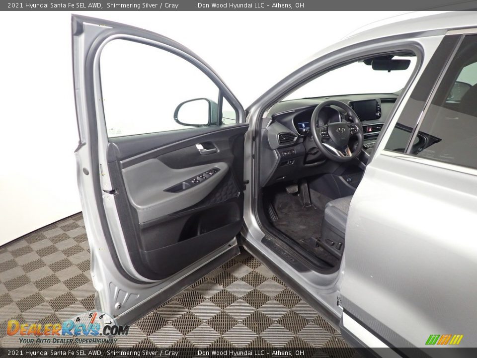 2021 Hyundai Santa Fe SEL AWD Shimmering Silver / Gray Photo #18