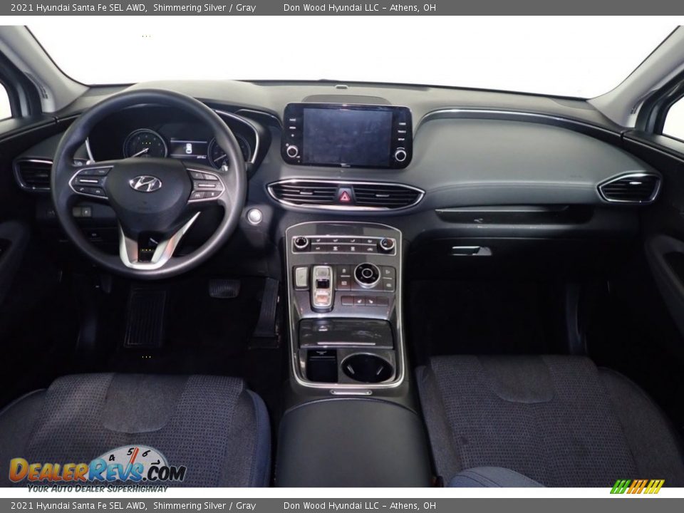 2021 Hyundai Santa Fe SEL AWD Shimmering Silver / Gray Photo #22