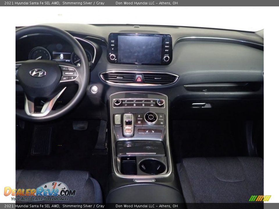 2021 Hyundai Santa Fe SEL AWD Shimmering Silver / Gray Photo #23