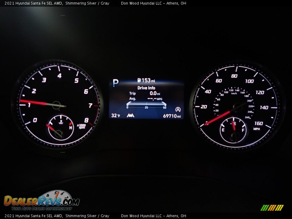 2021 Hyundai Santa Fe SEL AWD Shimmering Silver / Gray Photo #26