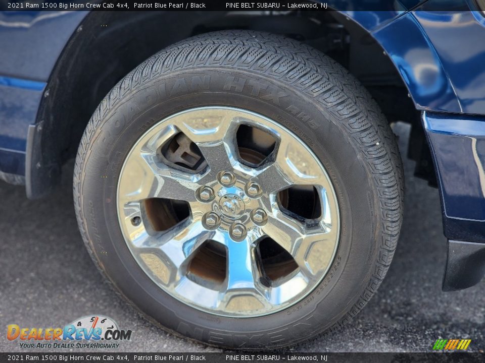 2021 Ram 1500 Big Horn Crew Cab 4x4 Patriot Blue Pearl / Black Photo #9