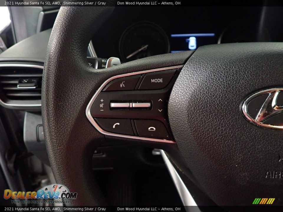 2021 Hyundai Santa Fe SEL AWD Shimmering Silver / Gray Photo #27