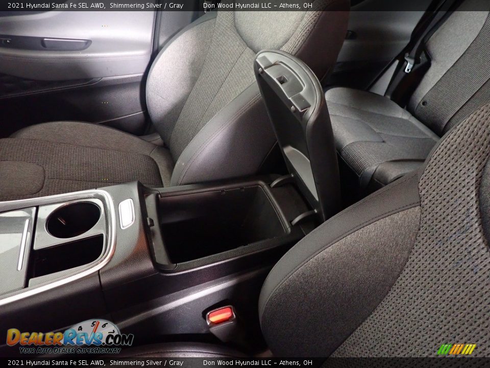 2021 Hyundai Santa Fe SEL AWD Shimmering Silver / Gray Photo #31