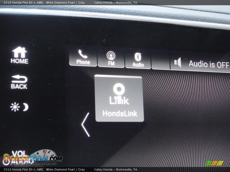 2019 Honda Pilot EX-L AWD White Diamond Pearl / Gray Photo #25