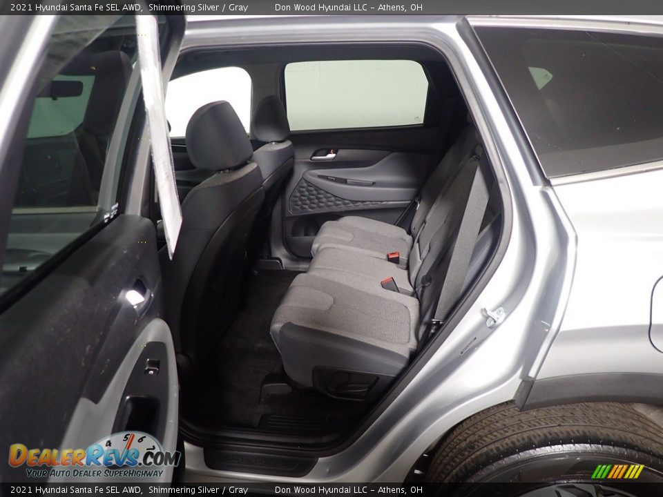2021 Hyundai Santa Fe SEL AWD Shimmering Silver / Gray Photo #33