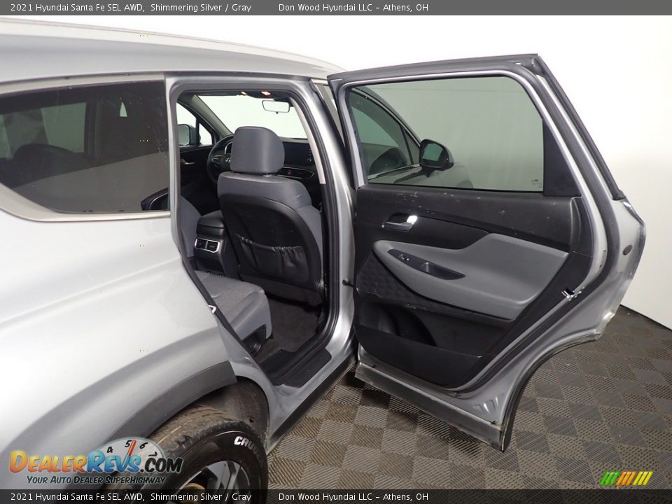 2021 Hyundai Santa Fe SEL AWD Shimmering Silver / Gray Photo #34