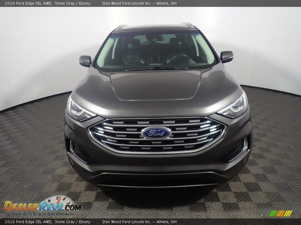 2019 Ford Edge SEL AWD Stone Gray / Ebony Photo #5
