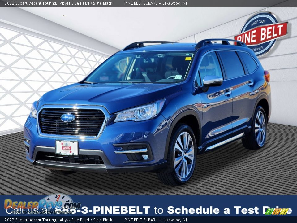 2022 Subaru Ascent Touring Abyss Blue Pearl / Slate Black Photo #1