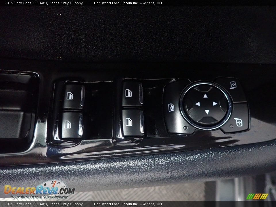 2019 Ford Edge SEL AWD Stone Gray / Ebony Photo #21