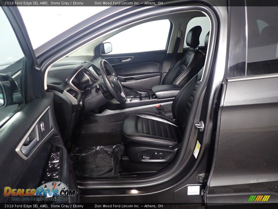 2019 Ford Edge SEL AWD Stone Gray / Ebony Photo #22