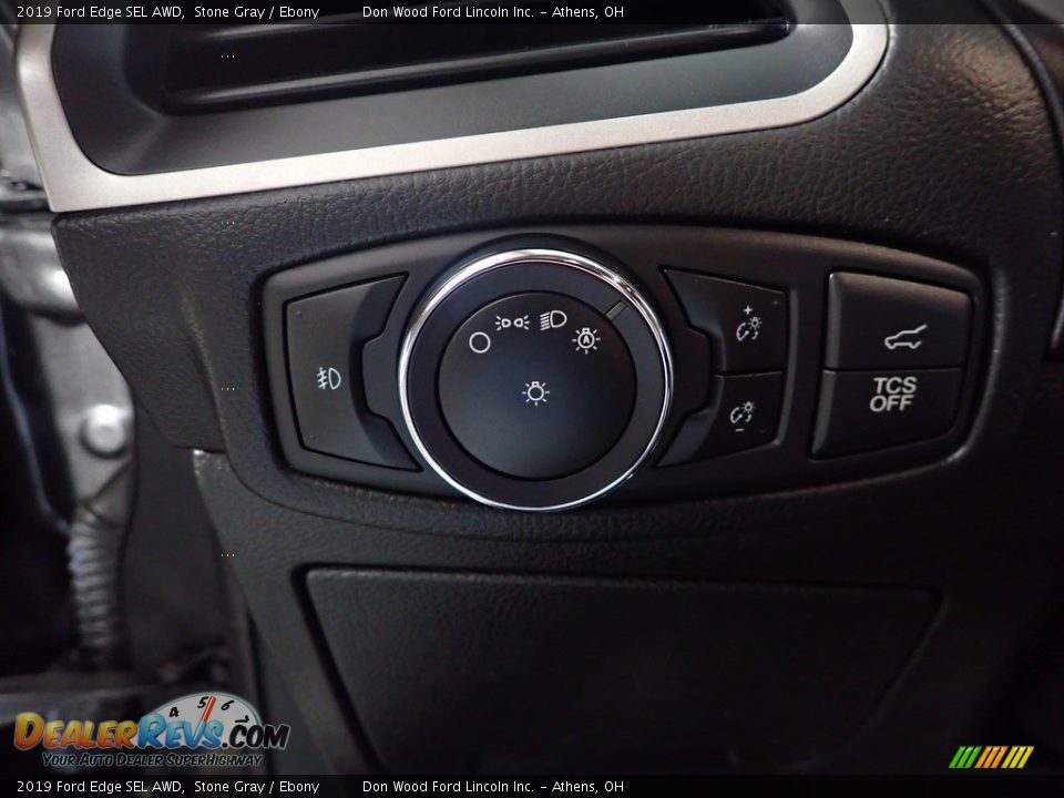 2019 Ford Edge SEL AWD Stone Gray / Ebony Photo #31