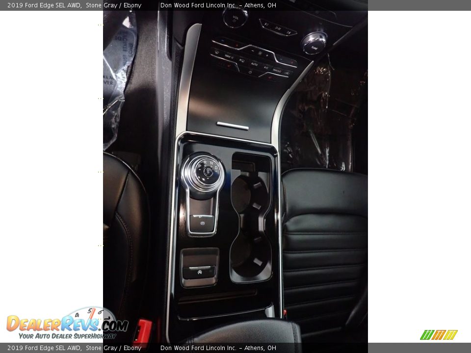 2019 Ford Edge SEL AWD Stone Gray / Ebony Photo #32