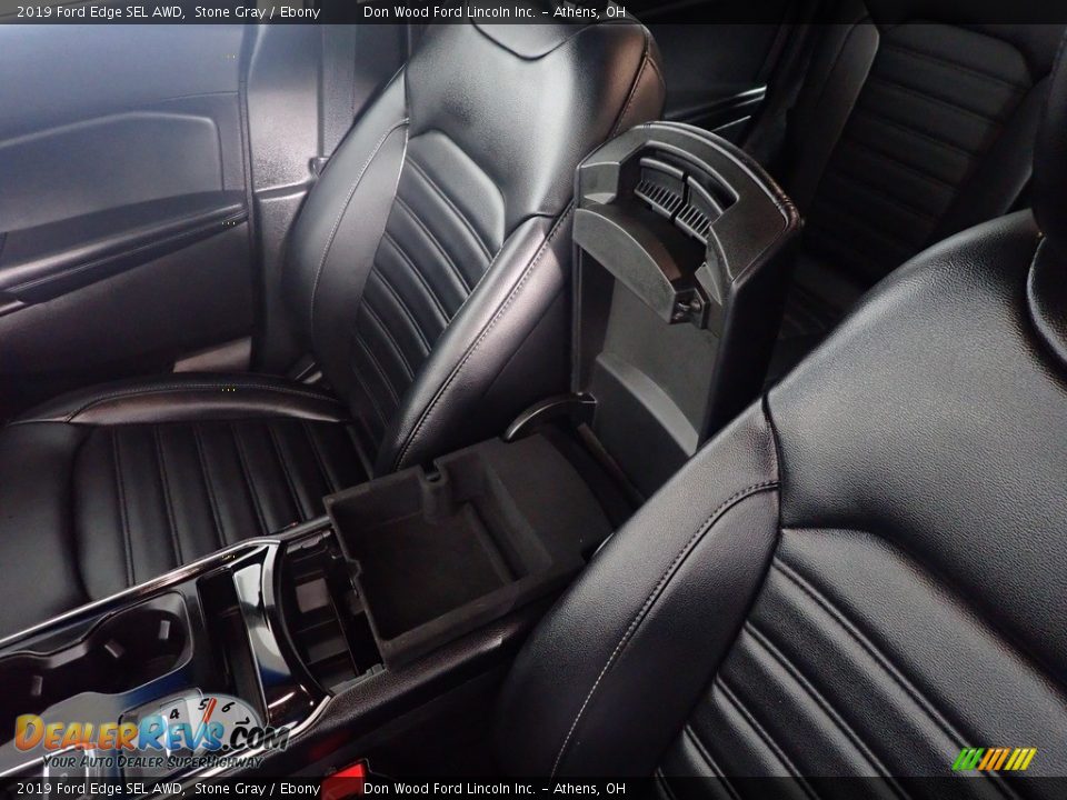 2019 Ford Edge SEL AWD Stone Gray / Ebony Photo #33