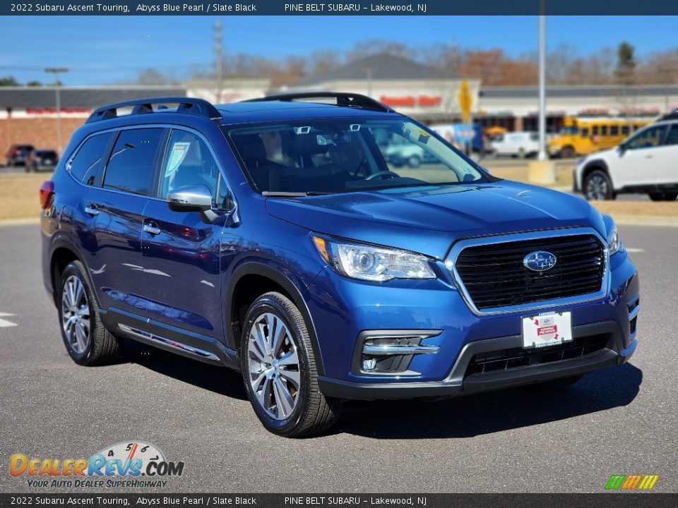 2022 Subaru Ascent Touring Abyss Blue Pearl / Slate Black Photo #18