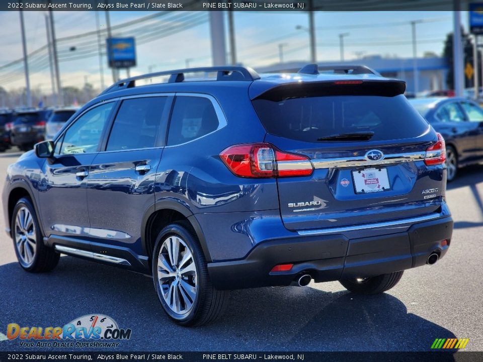 2022 Subaru Ascent Touring Abyss Blue Pearl / Slate Black Photo #21