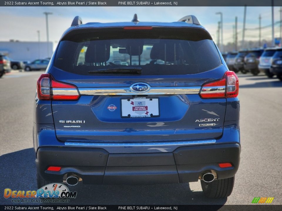 2022 Subaru Ascent Touring Abyss Blue Pearl / Slate Black Photo #22