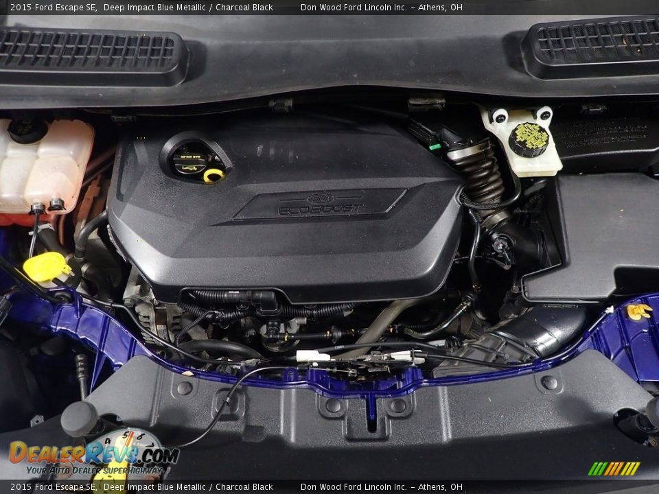 2015 Ford Escape SE Deep Impact Blue Metallic / Charcoal Black Photo #7