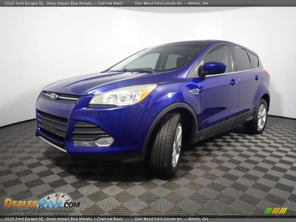 2015 Ford Escape SE Deep Impact Blue Metallic / Charcoal Black Photo #8