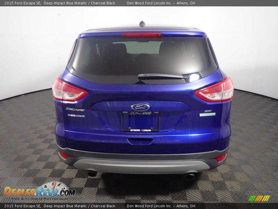 2015 Ford Escape SE Deep Impact Blue Metallic / Charcoal Black Photo #13